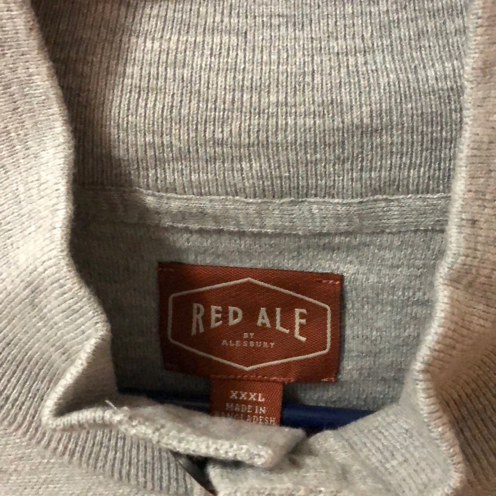 Men’s Red Ale Sweater.